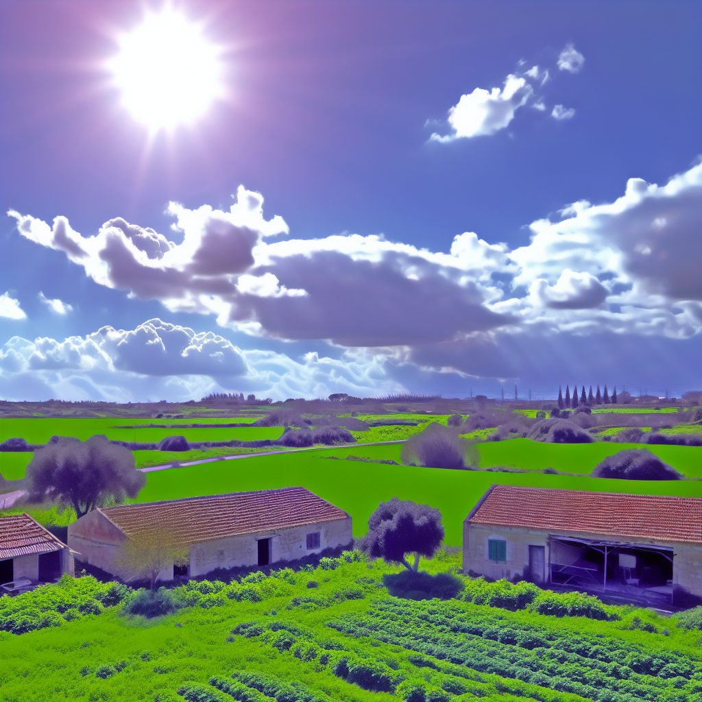 Discover 9700 m² of Prime Agricultural Land in Cyprus